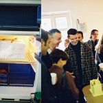 "Espace potentiel n°8", 1998 Chocolat blanc Reproduction à l'échelle et de mémoire d'une partie de l'espace de la Galerie Interface pour l'exposition "50 m3" 1998