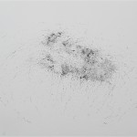 "si peu de zones étanches" (série), Encre de chine sur papier ivoire. 21 x 29,7 cm. 7octobre 2018